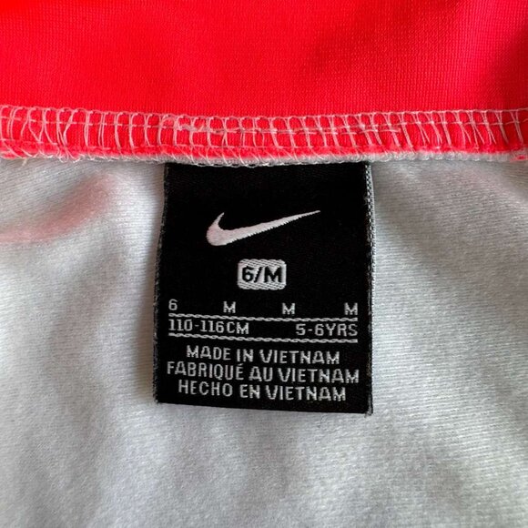Nike Girl Full Zip Jacket Jogger Pant Tricot Track Suit Set M 6 Fluorescent Pink - Picture 5 of 16